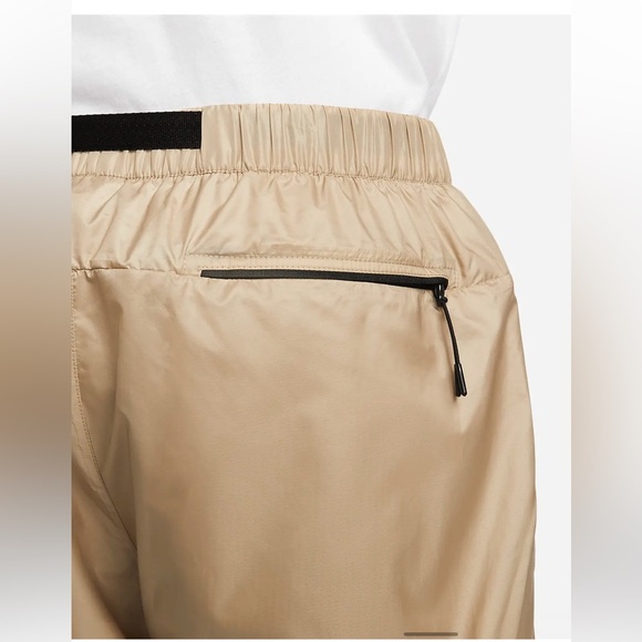 NIKE TECH Men’s Lined Woven Pants - Color Khaki/Black - Size L - Picture 2 of 10